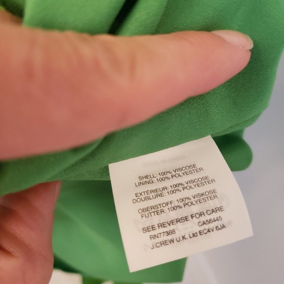Green JCrew Dress - Picture 4 of 4